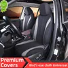 Nuevo 2 uds fundas de asiento delantero de coche con malla 3MM productos de coche funda de asiento piezas exteriores laterales con Jacquard gris para TOYOTA-CAMRY AUDI