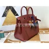 Used Designer Bag to Sew Handmade Handbag Bk25epsom Leather Togo Leather 57 Bordeaux Wine Red