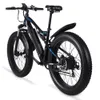 Bicicleta de bicicleta elétrica Bicicleta Ebike 1000w Mountain Bike 17ah adulto 40km/h e-bicike shimano 7 velocidades eu shengmilo mx03