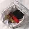 NXYハンドルラインストーンイブニングバッグシルバークリスタルトップハンドルバッグ女性用財布とハンドバッグ高級デザイナースモール女性バッグ230308