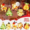 Wall Stickers 1PC Christmas Tree Decoration Lights Customized LED Personalized String App Remote Santa Claus #2