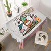 Nappe de dessin animé mignon nappe Ins vent fille dortoir ordinateur bureau enfants tapis imperméable Nappe De