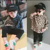 Hemden VIDMID Baby Leopard T-shirt Tops Jungen Langarm Casual Kleidung Kinder Baumwolle P5336