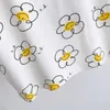 Conjuntos de roupas Floral Manga Curta Camisetas Casa Roupas PCS Bebês Meninas Verão Pijama Fino Impressão Completa Solta Ternos Macios TeesCropped Calças