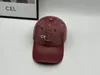 CE Men Ball Caps Designer Luxo Luxo Lavado Velho Cap de Baseball Revivalismo Verão Mulheres Casual Casual Escola Caps