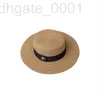 Wide Brim Hats & Bucket Designer Straw Hat Ladies Bee Bow Summer Outing Sunscreen Sunshade European And American Retro Leisure All-match Top203c 5EKB