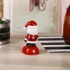 Ornamenti per auto ABS Energia solare Natale che balla Babbo Natale Pupazzo di neve Giocattoli Decorazione cruscotto Bobble Dancer Accessori per auto