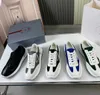 P19/6Model Spring Men Flat hissskor Designer Leisure Men Loafers White Soft Leather Moccasins Höjd Öka högre skor Mannen Sneakers