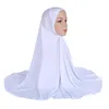 民族服H023Aプレーンサイズイスラム教徒ヒジャーブアミラプルイスラムスカーフ販売ヘッドスカーフラマダン祈りの帽子帽子ショール