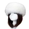 Beanies Beanie/Skalle Caps Dam Höst Vinter Imitation Päls Tjock Hat Varm Kvinna Falska Plysch Hattar Elegant Mjuk Fluffig Bomber