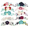 Mercerie Fleur Fer sur Autocollant Patchs de Transfert de Chaleur Appliques Lavables Décalcomanies pour T-Shirt Jeans Sacs à Dos Vestes Robe Vêtements Art Décoration Accessoires