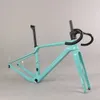 Cadre de vélo de gravier à disque en Fiber de carbone Toray t1000 GR047 peinture personnalisée filetage T47 taille disponible XS/S/M/L/XL