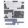 GMK Arctic Clone KeyCap Cherry Profile PBT KeyCaps Blue Black White 173 Nyckelkåpor Set för mekanisk speltangentbord Anpassad