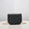 New Fashion 23 Mercadorias de luxo 20 cm Bolsas de designer de bolsas de ombro Mulher Caviar Coulation Crossbody Bags Bagss Bagss Lady Purse