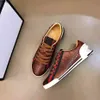 2023 Herr Designer Shoes Letter Tryckt Luxury Fashion Casual Black Men Sport Sneakers High Quality Real Picture MKJKL RH40002