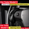 Lenkradabdeckungen für Tesla Model3 Y S X Zubehör Gegengewichtsring Pilot Fsd Matic Assisted Driving Ap Weight Booster Drop Dh9Fk
