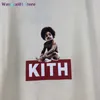 wangcai01 T-Shirt fai-da-te Kith Coup T-Shirt Uomo Casual Migliore qualità Kith Short Seve TeeKith Stampa rap commemorativa 2022 Summer Daily Top da donna 0315H23