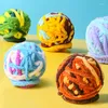 Cat Toys Toy Wool Ball Self-Hi voor katten die hapbestendige ballen plaagt Grappige interactieve pluche met bell