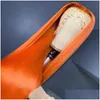 Syntetyczne peruki imbir pomarańczowy 180 gęstość 26 cali prosta koronkowa przednia peruka dla czarnych kobiet dziennie cosplay odporna na ciepło Dhdxm