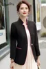 Abiti da donna Blazer Stili Autunno Inverno Giacche formali Cappotto per ufficio Donna Elegante giacca rosa femminile Blaser Outwear Top Abbigliamento