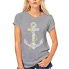 T-shirts pour hommes Ancre T-shirt Hommes Cadeau nautique Sailor Boat Present Casual Tee Shirt