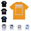 Letnia koszulka męska damska projektanci t-shirty luźne koszulki topy mężczyzna Casual luksusowa odzież Streetwear szorty rękaw koszulki polo rozmiar S-XL H3Q1