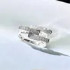 Anel de dedo da corte vintage AAAAA Zircão prata esterlina 925 aliança de noivado anéis de noivado para mulheres e homens joias para festa de aniversário