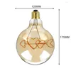 Ampoule rétro Edison 4W 230V, Filament pour maison, bricolage, Led en spirale, lampes d'éclairage jaune chaud pour la décoration