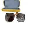 Лучшие солнцезащитные очки для роскошных дизайнеров 20% скидка скидка Family G Fashion Square Большой каркас -звезды с тем же тонким бритьем лица GG0903