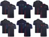 2023 NOWOŚĆ F1 REDBULLS Driver T-shirt Formuła 1 Black Red Team Racing Polo Shirtu