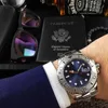 Tasarımcı Romax Saatler Erkek Lüks Mekanik Otomatik Erkek Yatlama Stili 40mm Safir Cam Klasik Katlanır Kayış Süper Aydınlık Su Geçirmez Kol saati FRJ