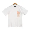 Designer Mens Plus T-shirts imprimé T-shirt T-shirt Doodle Creative Fluid Letter Shirt Cotton Tees décontracté