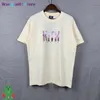 Wangcai01 DIY T-shirt 11-Shirt Kith T-Shirt Cherry Blossoms Drukowanie krótkich top tee mężczyzn kobiety 0315H23