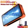 50000 mAh bezprzewodowy bank Power Portable Szybkie ładowanie PowerBank 4 USB Zewnętrzna bateria na iPhone'a Xiaomi Samsung