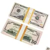 Intelligence Toys Wholesale Prop Toy Copy Money Faux Billet 10 50 100 Euro Fake Banknotes Dollar Drop Delivery Gifts Learning Educati Dhmsa