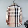 2021 Mens Shirt Luxurys Designers Menswear Casual bussiness Shirtsa Classic Man Dress Shirts Men Long Sleeve Brand Fashion Spring M-4XL#04 719362213