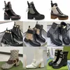 New Boots tornozelo designer de botas Martin Desert For Women Classical Shoes Fashion Inverno Botas de couro grosso sapatos femininos com caixa no13