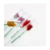 Pipas para fumar Accesorios de tubo de tubo de vidrio de rosa de amor grueso con flor de plástico Quemador de aceite de Loverose para pipas de agua Bongs Mano 36 Unids / caja D Dh3Xj