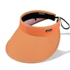 Chapeaux à large bord femmes chapeau de soleil d'été grandes grandes casquettes plage pour femme vacances en plein air équitation Anti-UV Baseball marque de haute qualité