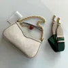 735132 Ophidia Femmes Designer Crossbody Bags Avec Strawberry Locket Chain et Canvas Streak Strap Ladies Fashion Hobos Sac à bandoulière