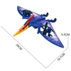 ElectricRC Aircraft MXW Mini Drone Dinosaur Remote Control Aircraft 2.4G Radio Control Helicopter Pterosaur Drone RC Plane Children's Flying Toy 230314