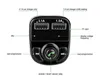 818D 500D X8 Transmetteur FM Aux Modulateur Bluetooth Kit mains libres pour voiture Lecteur MP3 audio de voiture avec charge rapide 3.1A Chargeur de voiture double USB LL