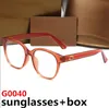 مصمم النظارات الشمسية النساء الرجال الفاخرة النظارات الشمسية السفر Sunproof Adumbral Beach Sunglass G0040