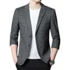 Men's Suits 2023 Men Clothing Male Fashion Suit Jacket Slim Fit High Quality Business Blazers Overcoat Tops H110