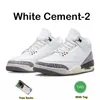 3 Men Basketball Shoes 3s Sneakers White Cement Reimagined Fire Red Cardinal Dark Iris Pine Green UNC Rust Pink Black Cat Wizards Mens Women Outdoor Sports Trainers