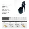 Sandali 2023 Scarpe da donna stile europeo 20C tacco alto T-Stage passerella piattaforma impermeabile CWF-xlv660-6