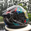 خوذات الدراجات النارية موتوكروس خوذة وحدات ECE معتمدة السلامة مزدوجة القصب الوجه الكامل casque racingmotorcy