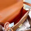 Topkwaliteit lederen schouderriem schoudertas vrouw klassiekers stempel handtassen mode stijl gesp bokkruis luxe designer clutch bakken hobo portemonnees