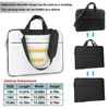 BROCTHUSER NOYSYDESIGNS PORTABLE LAPTOP BAG 13 14 15.6INCH SKULDEN HANDSBAG MESSENGER FALLE SLEE FÖR MACBOOK PRO AIR DROPSHIP