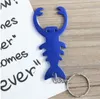 Creative Lobster Metal Openers с Keyring KeyChain Рекламный подарочный пивный напиток.